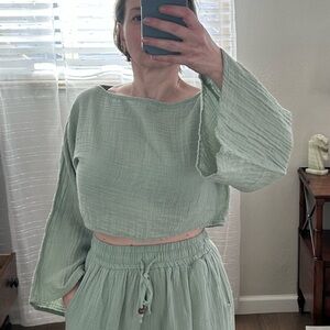 Mint Green Women's Top